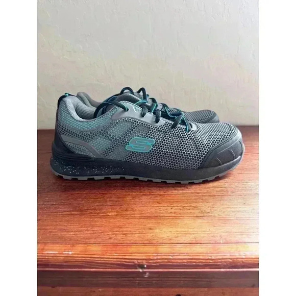 Skechers Work Women’s bulklin Memory Foam Comp Toe Safety Shoes Size 10 - Picture 3 of 11